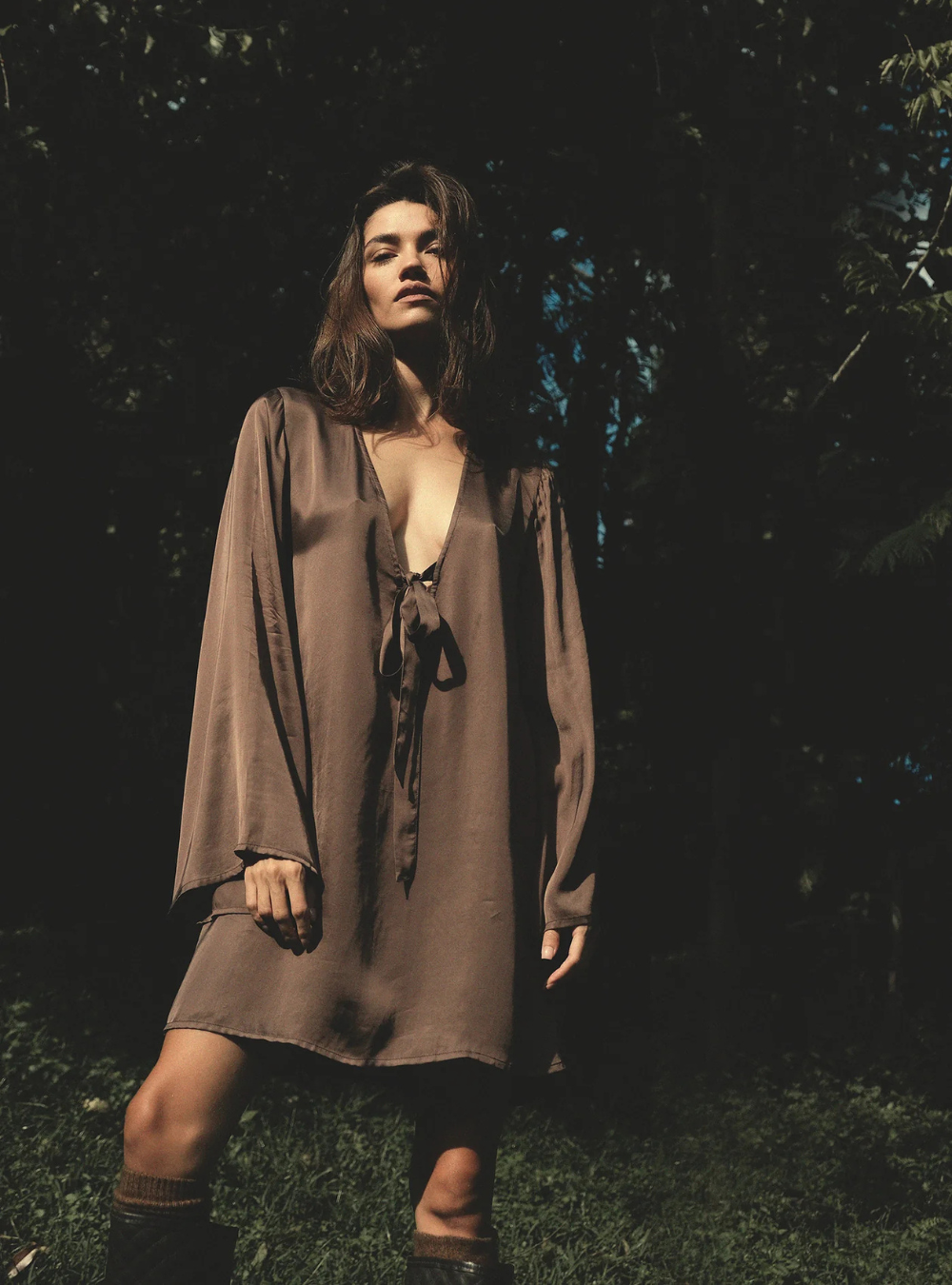 Zermatt Dress - Chocolate