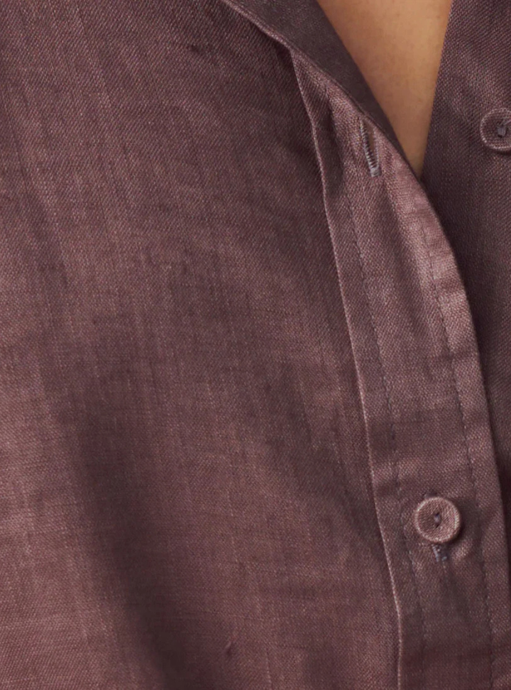 Boyfriend Shirt - Chocolate