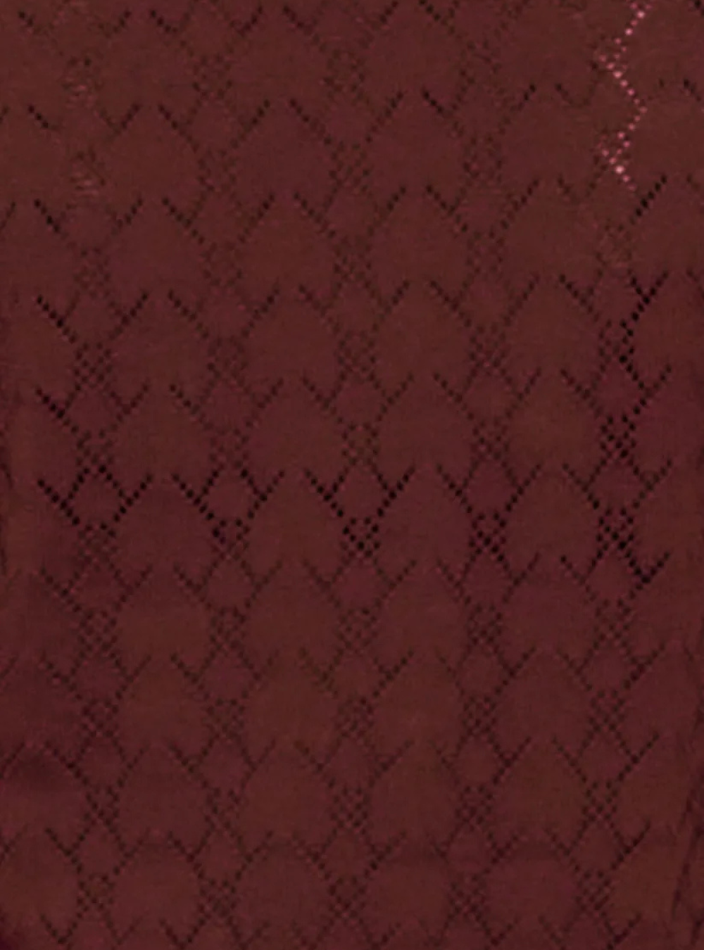 Calla Knit Tee - Chocolate