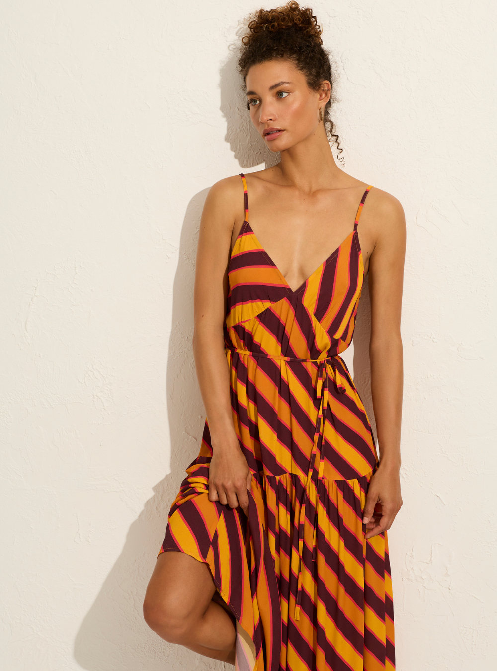 Elowen Maxi Dress - Cicely Stripe