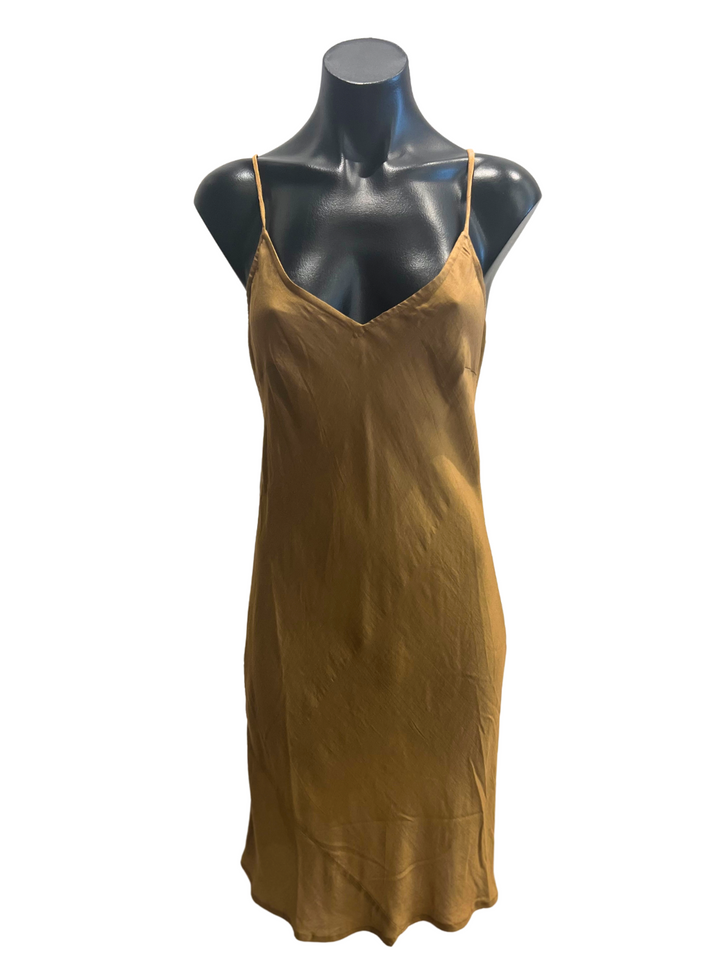 Marilyn Short Slip Dress - Cinnamon