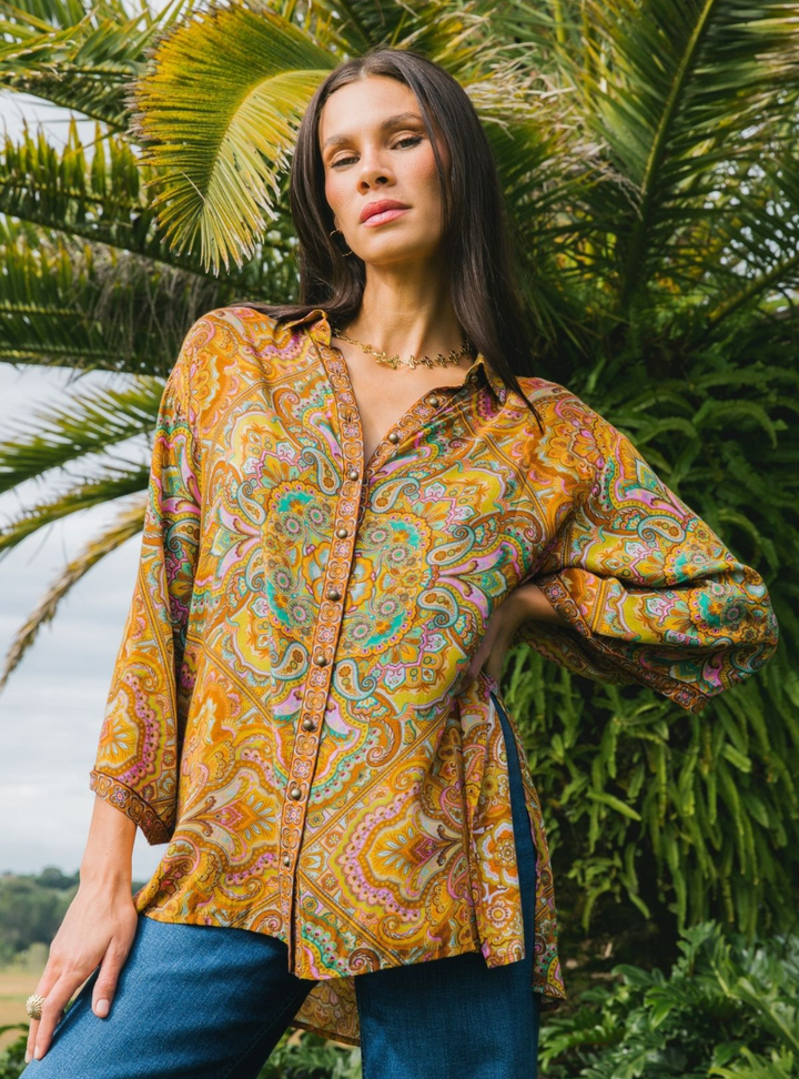 Esther Shirt - Cinnamon