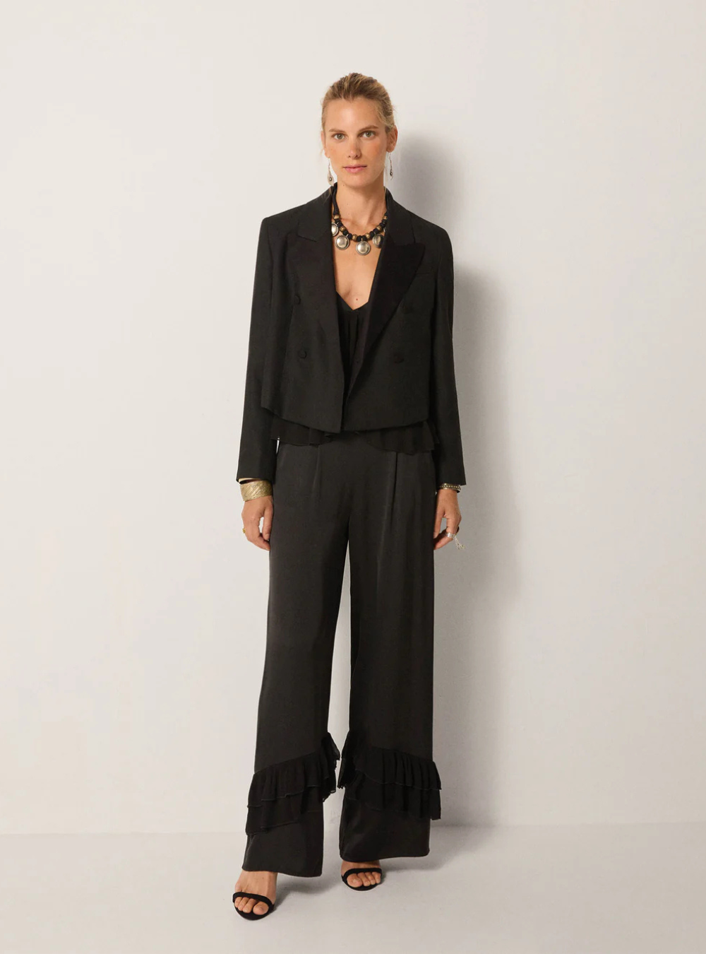 Nadine Blouse - Claire de Lune