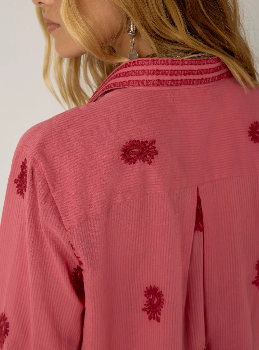Ringo Shirt - Clavel Framboise