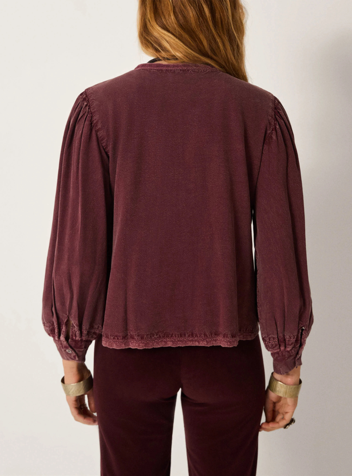 Carmen Blouse - Clay Red