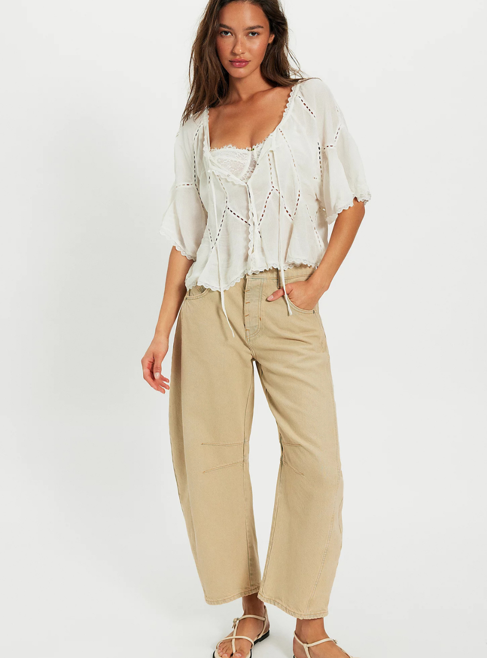 Michelle Blouse - Clean Ivory