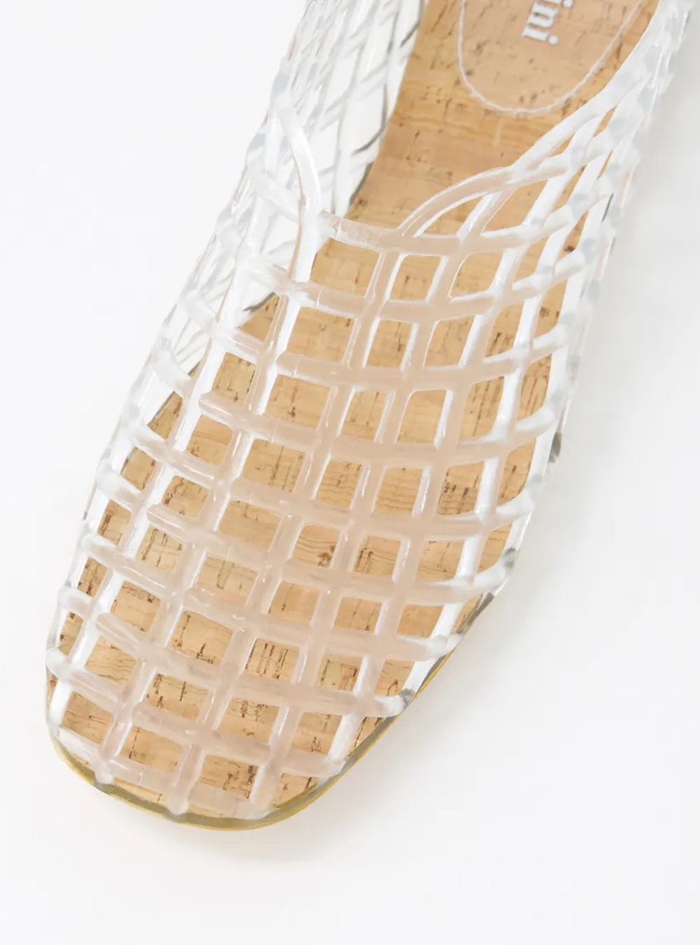 Piknic Jelly Flat Shoes - Clear