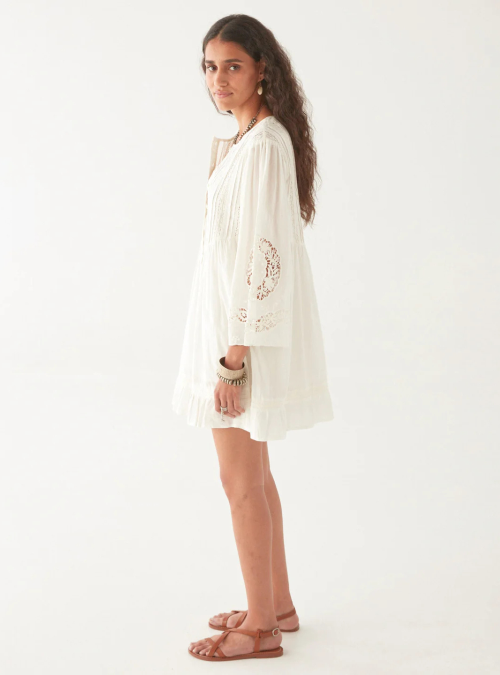 Clementine Dress - Normandie Lilies