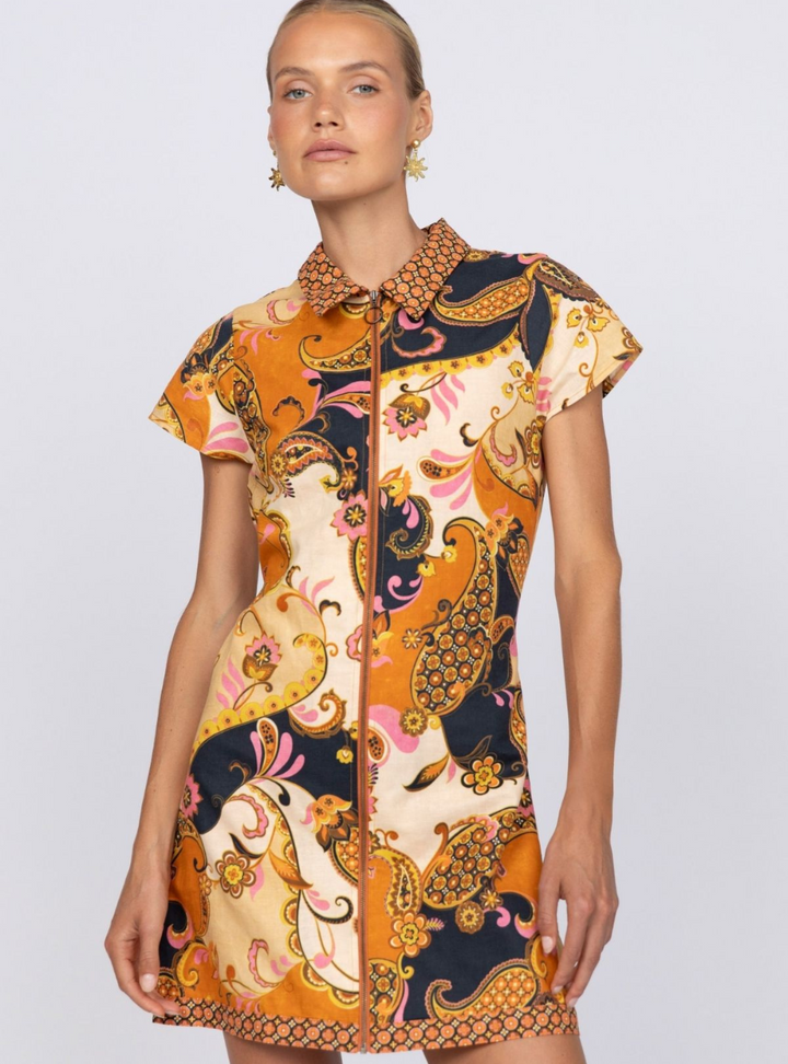 Cindy Mini Dress - Cocoa