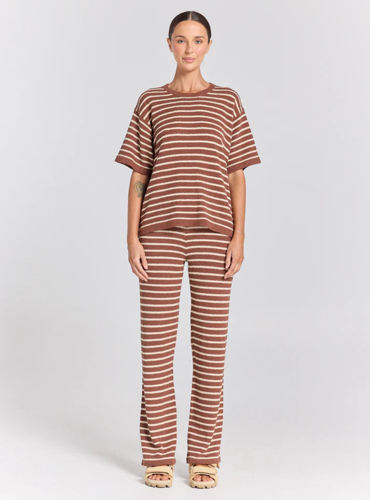 Surfside Everyday Knit Top - Cocoa