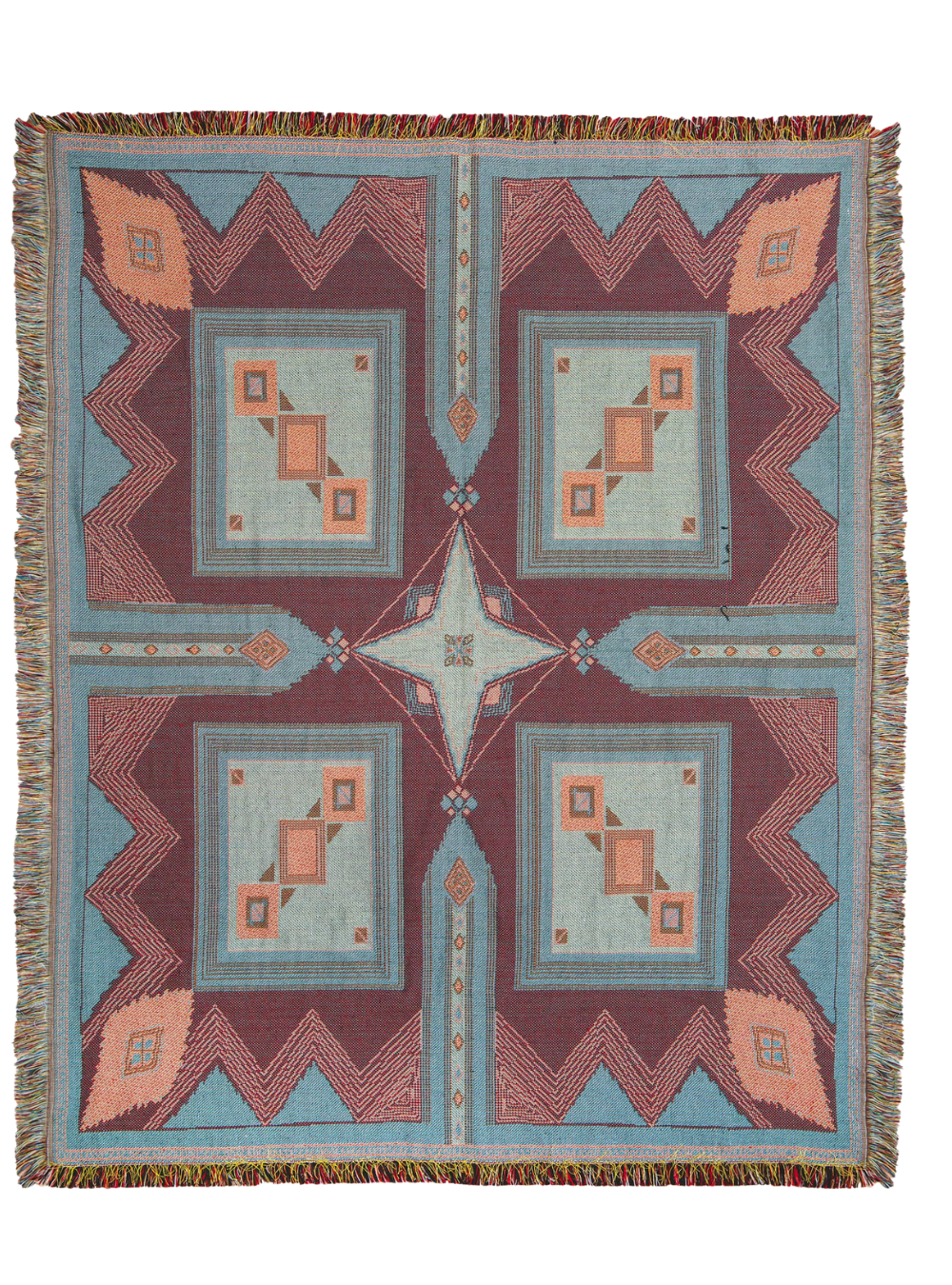 'Come Together' Woven Picnic Rug/Throw