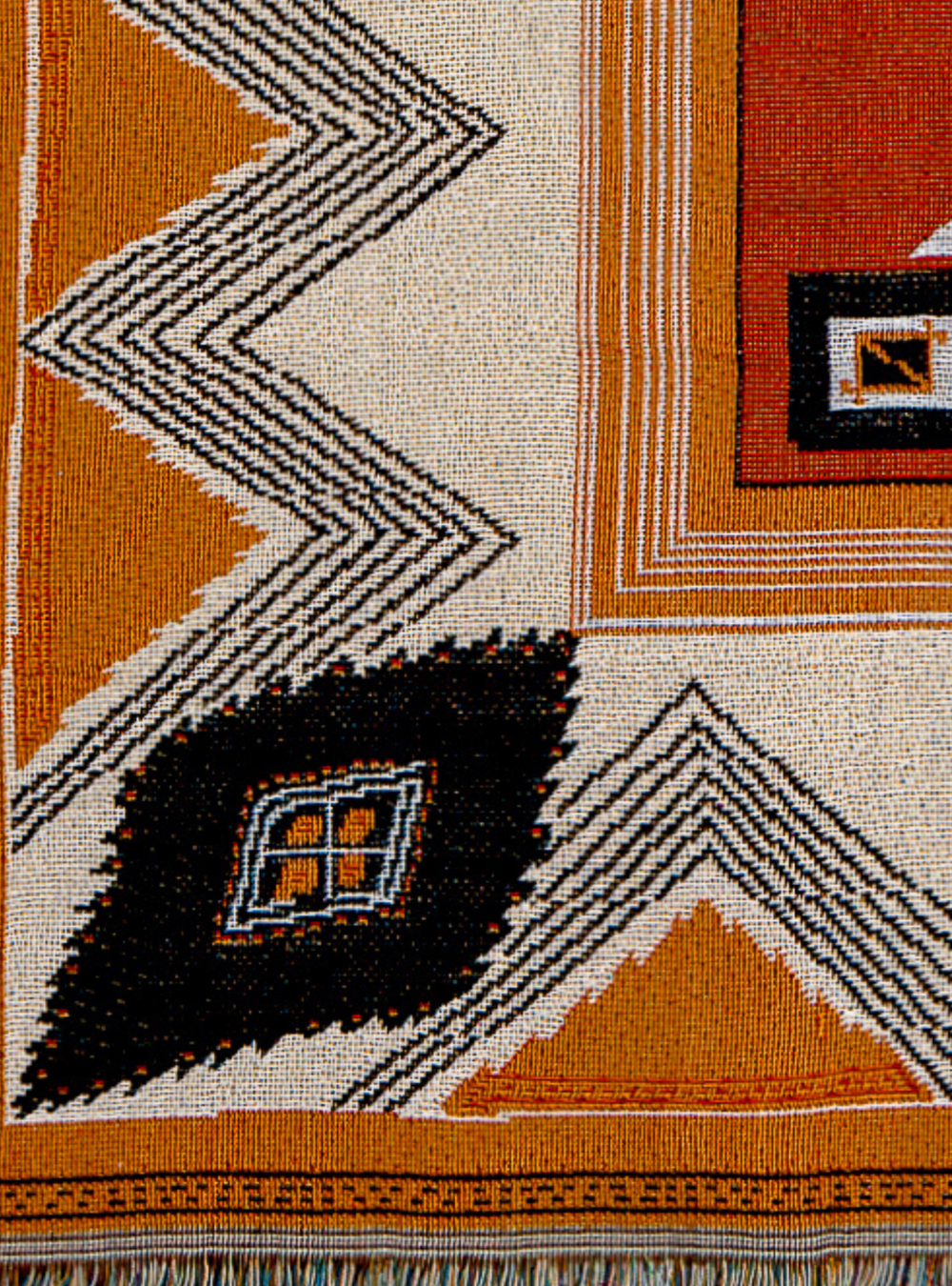 'Come Together' Woven Picnic Rug/Throw