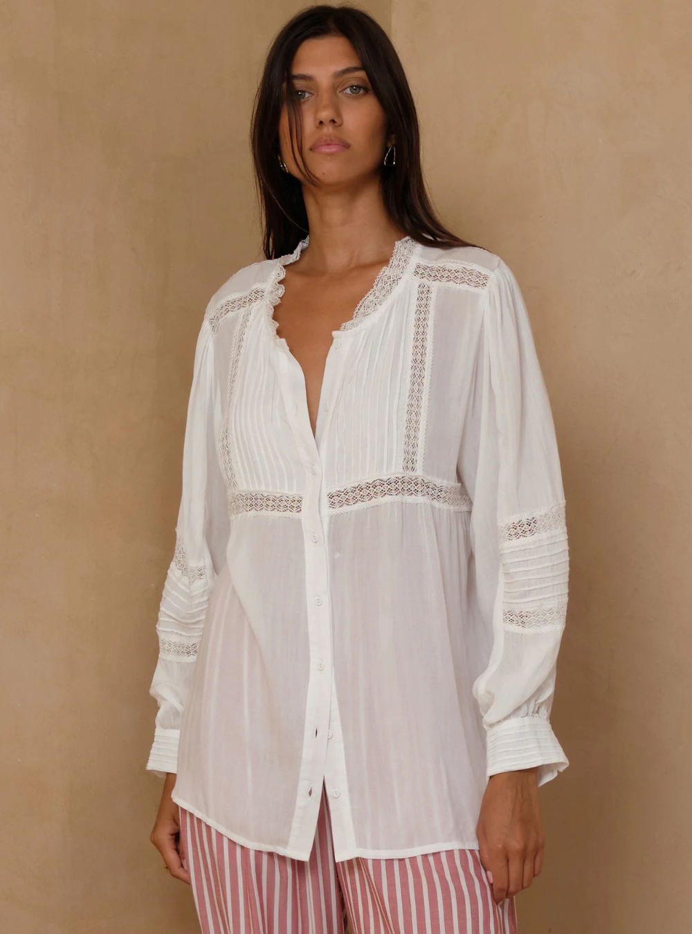 Copenhagen Blouse - Ivory