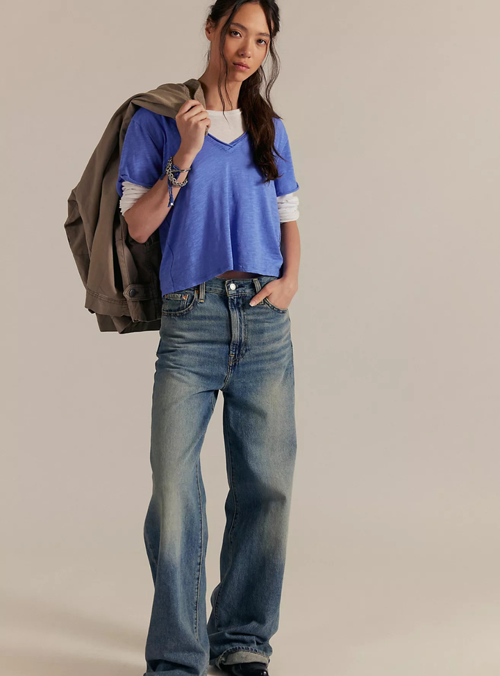 Take 2 Tee - Cornflower Combo