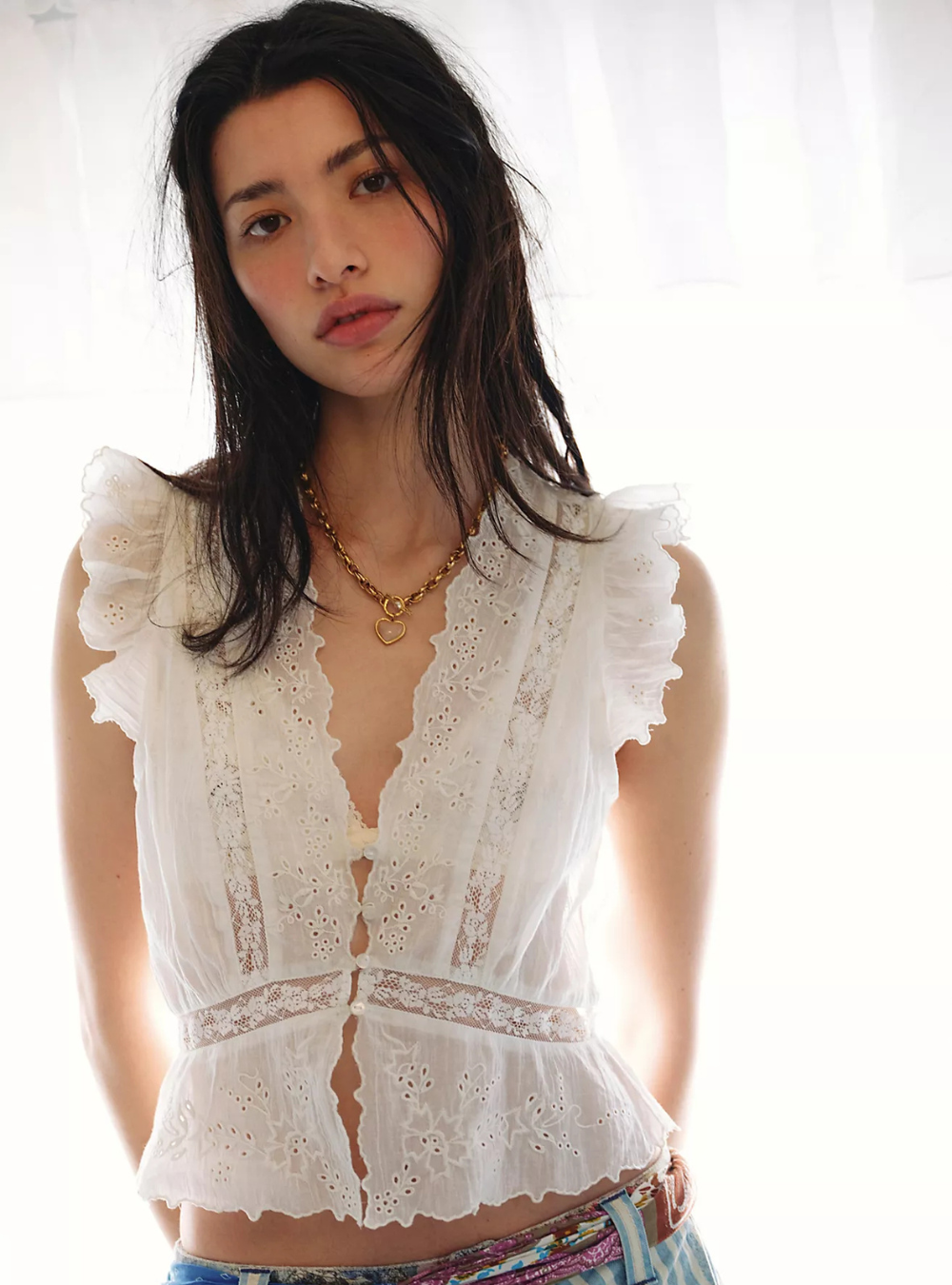 Day Dreamer Top - Ivory