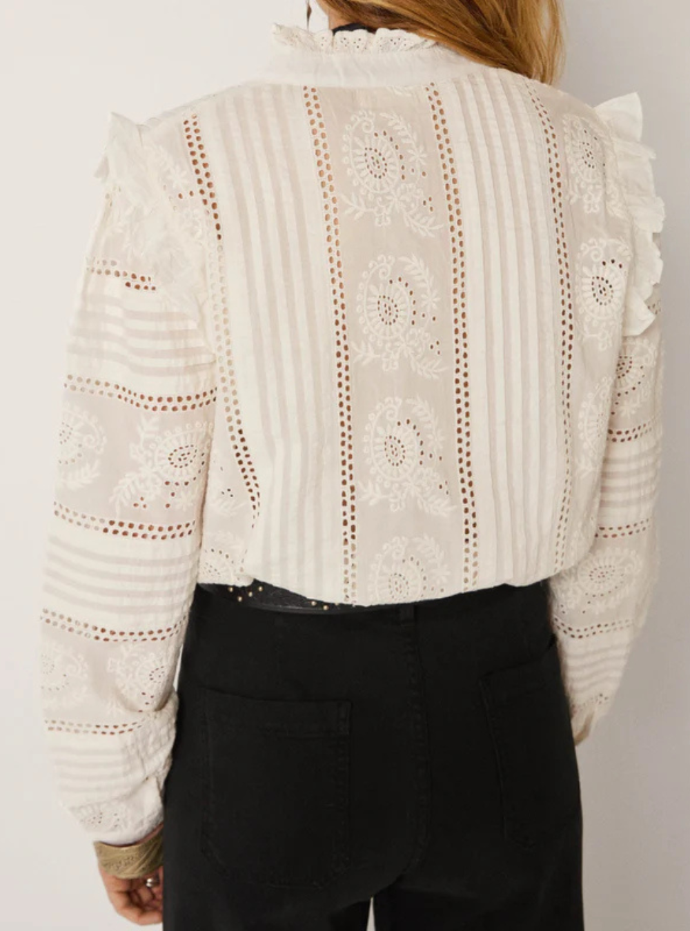 Delphine Blouse - Hamlet Marfil