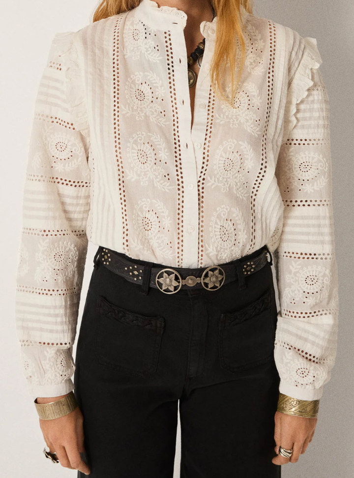 Delphine Blouse - Hamlet Marfil