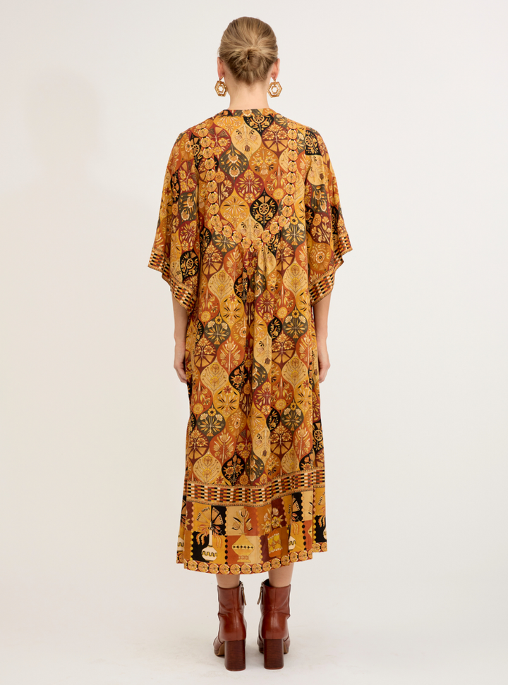 Montana Midi Dress - Desert Night