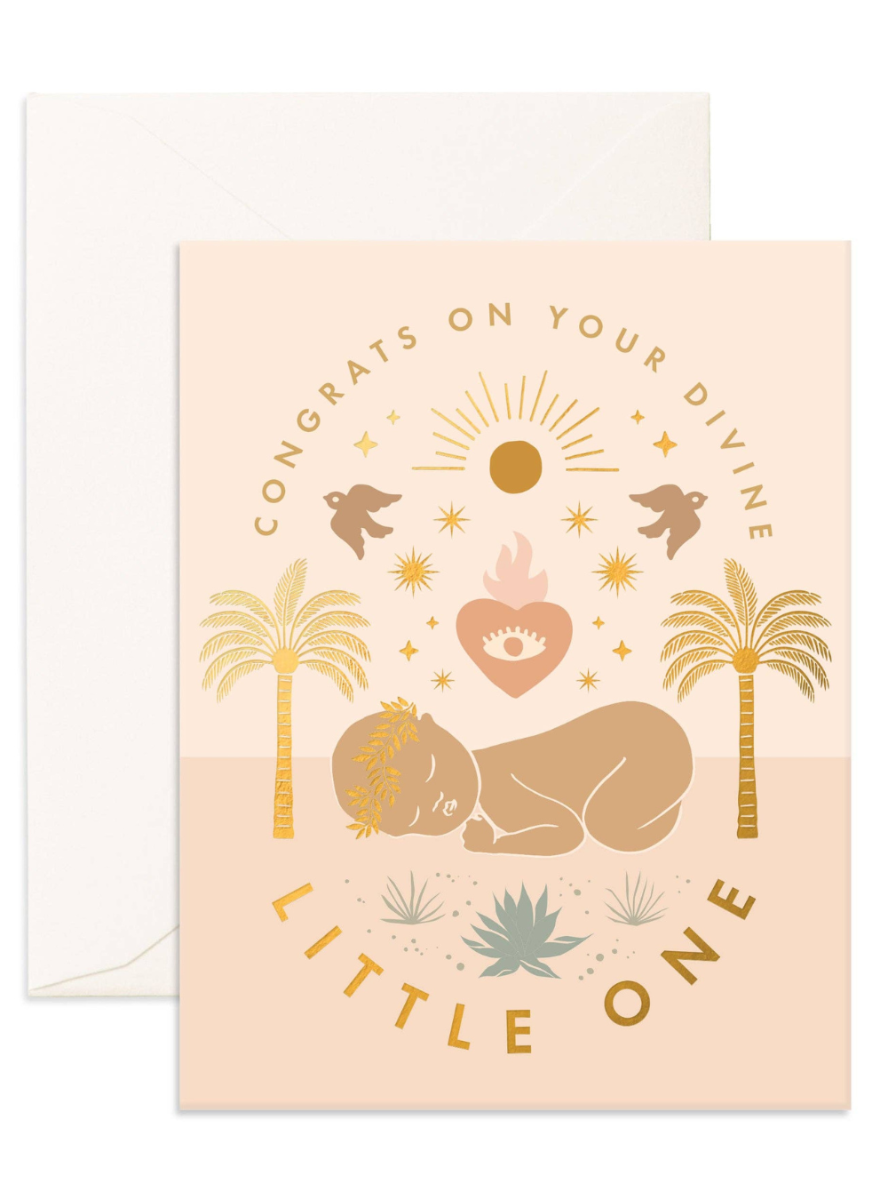 Divine Little One Greeting Card