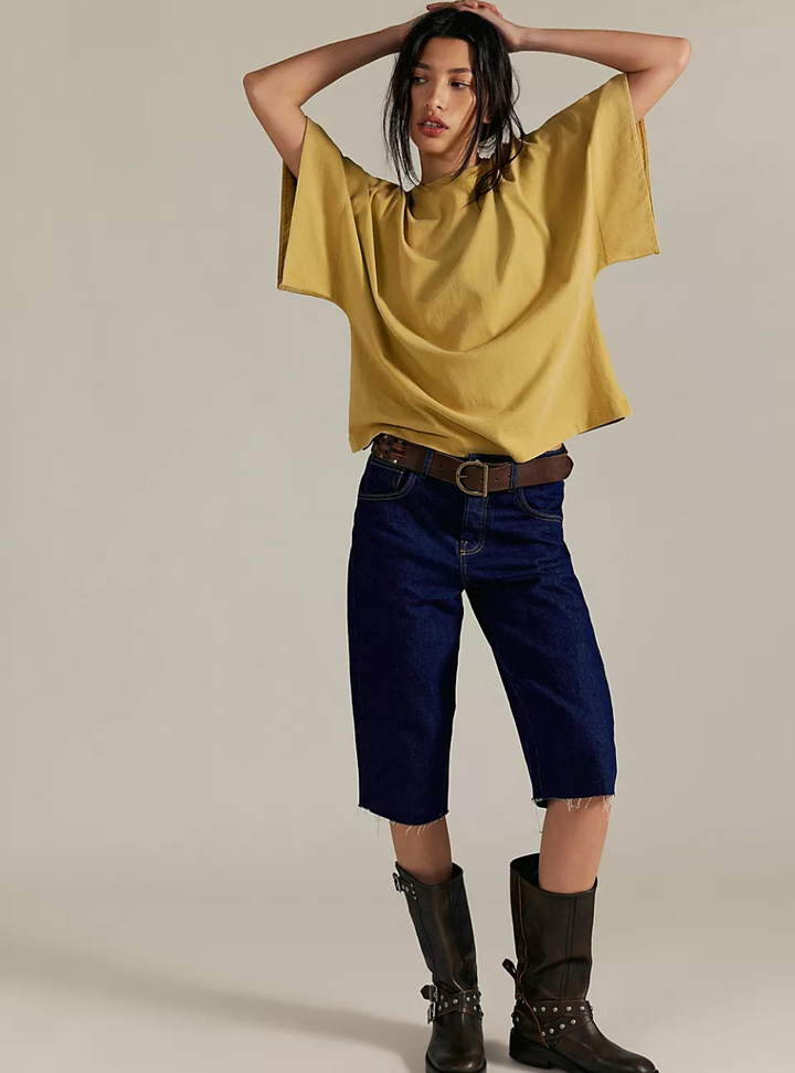 Atlas Dolman Tee - Fallen Leaf