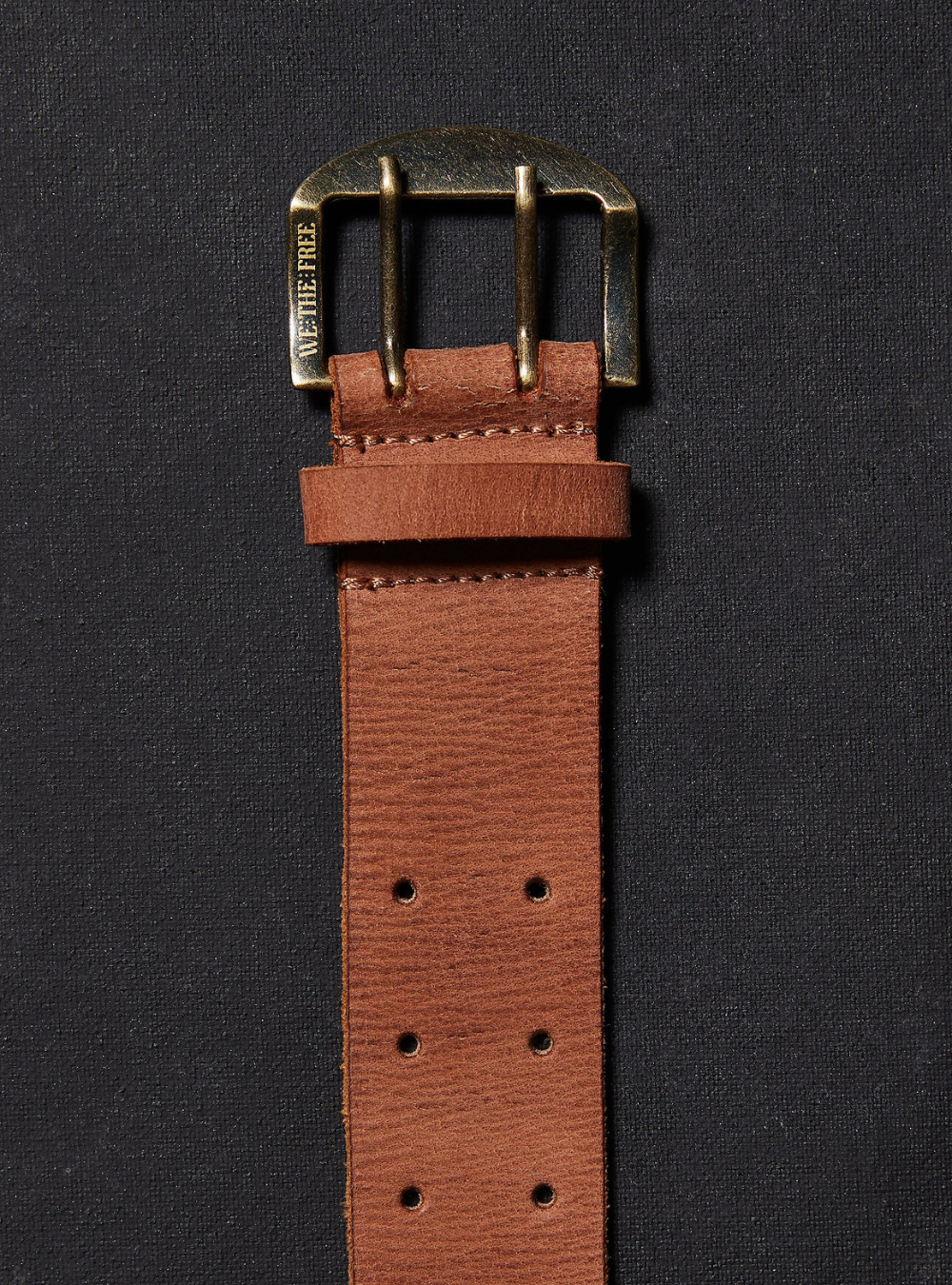 Double Cross Belt - Cognac
