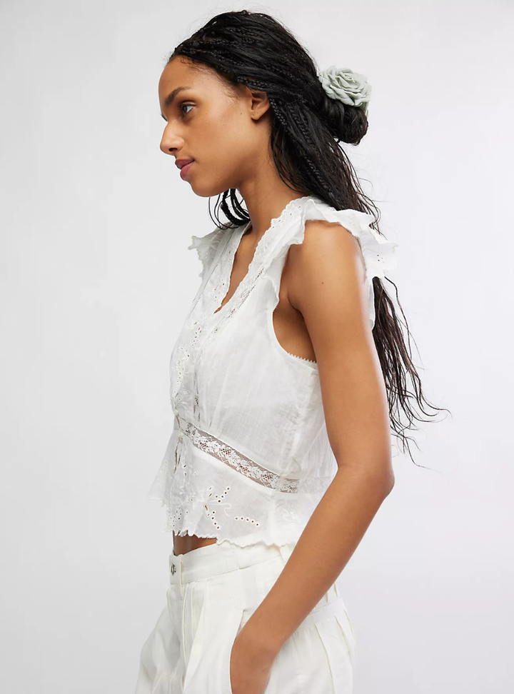 Day Dreamer Top - Ivory