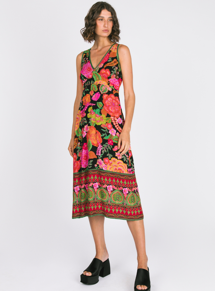 Marley Midi Dress - Paprika