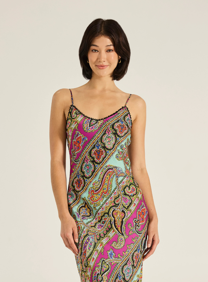 Caya Kassia Maxi Dress - Magenta