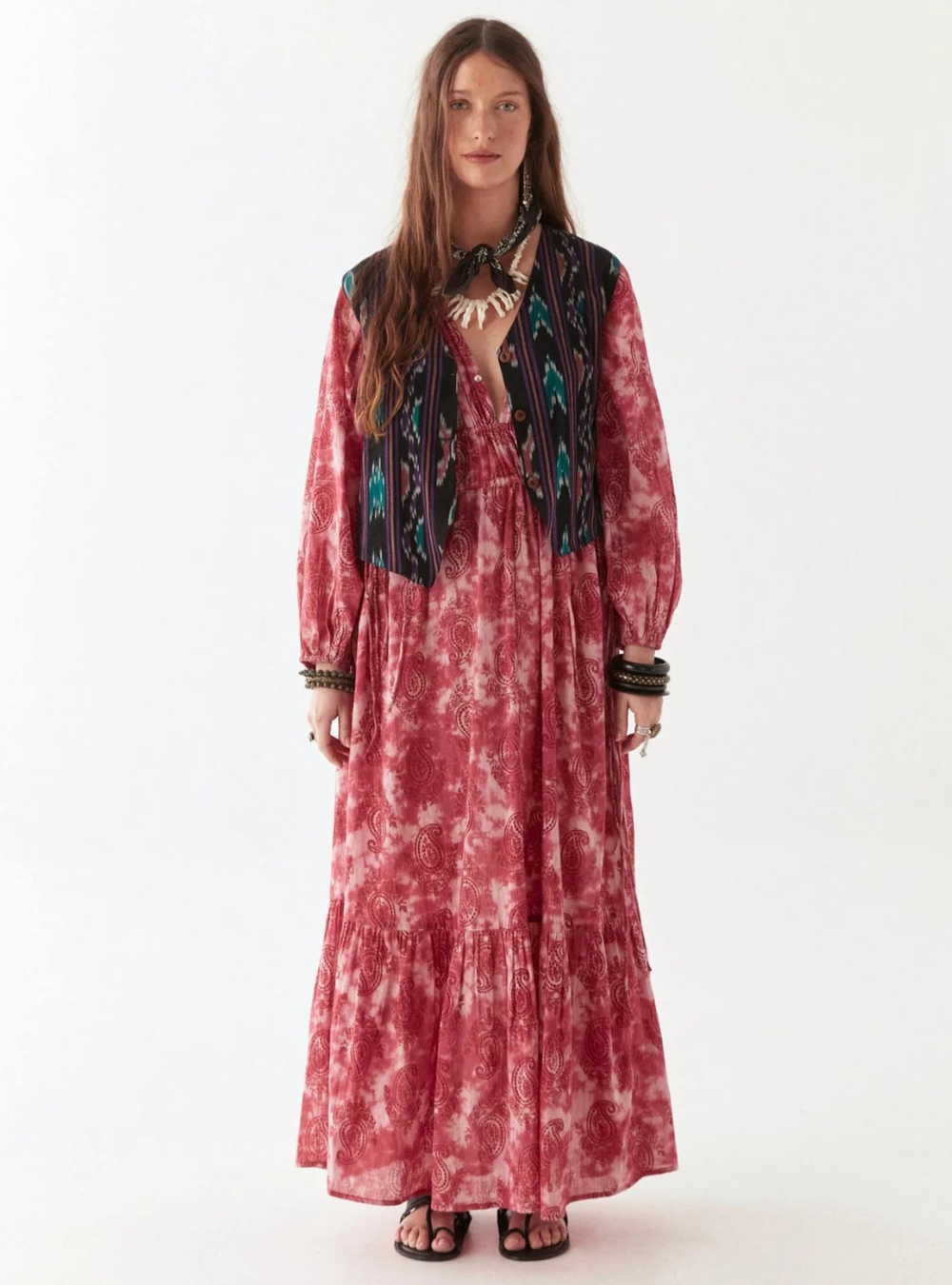 Davinia Dress - Paisley Dream
