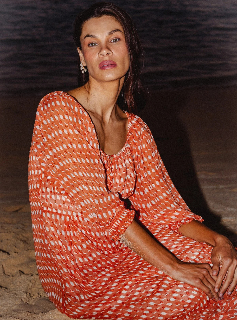 Gigi Maxi Dress - Ochre