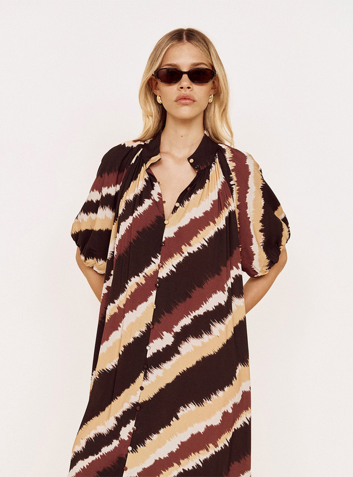 Greta Maxi Dress - Stripe