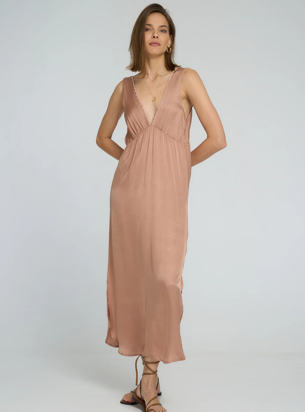 Amazonia Dress - Rose Bisque