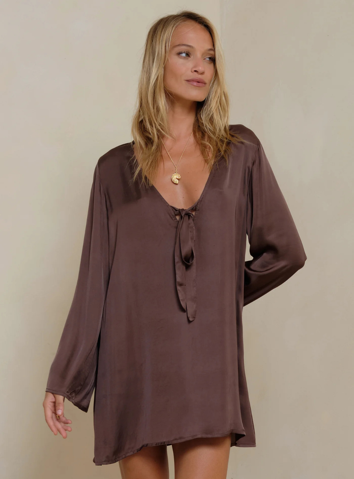 Zermatt Dress - Chocolate