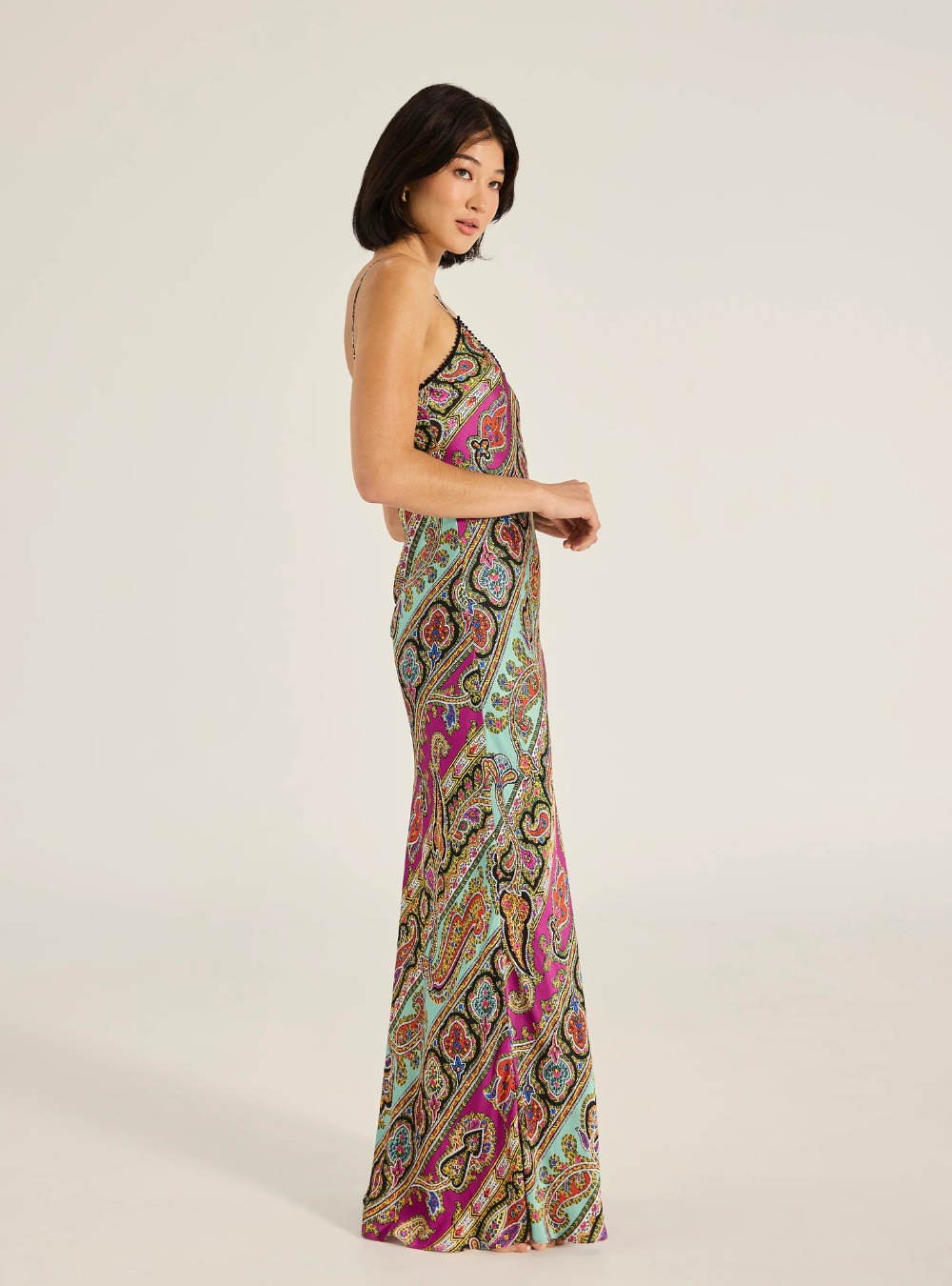 Caya Kassia Maxi Dress - Magenta