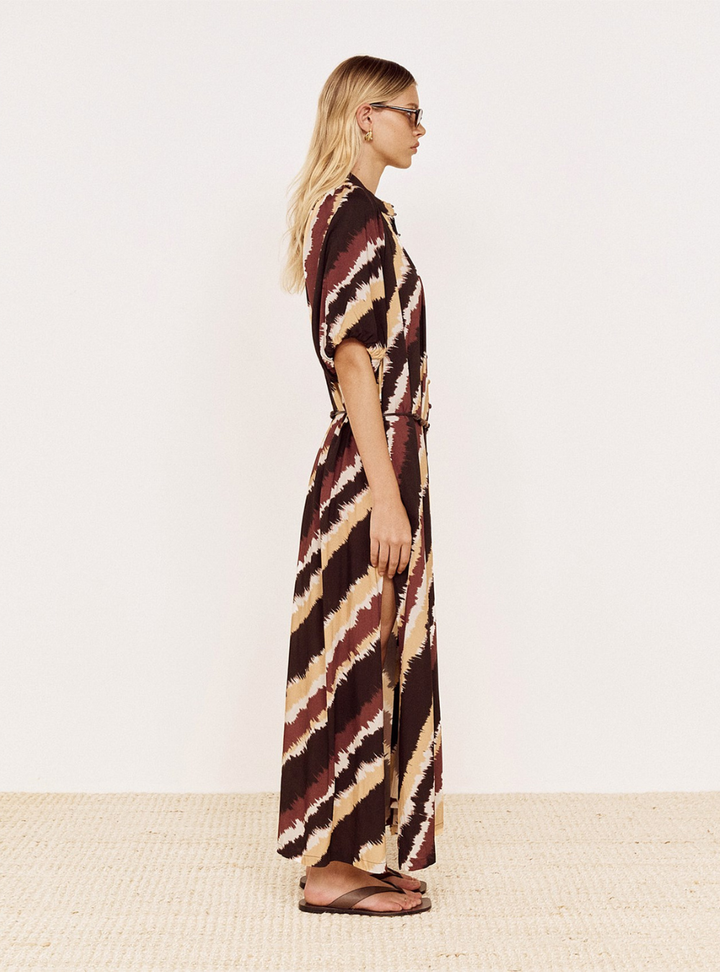 Greta Maxi Dress - Stripe