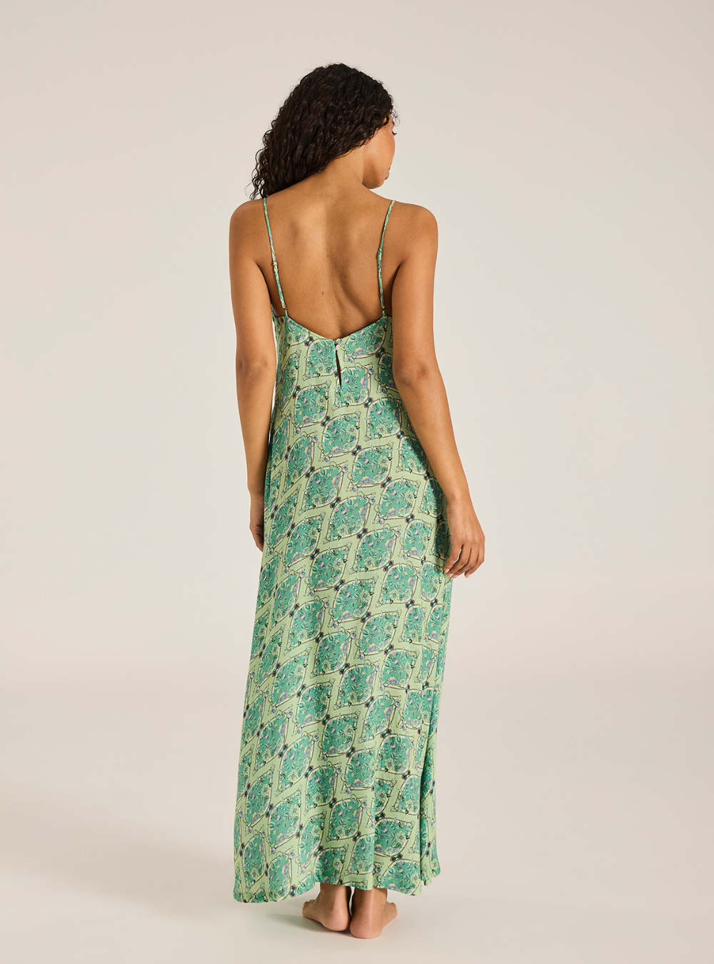 Ingrid Maxi Dress - Floriana Mint