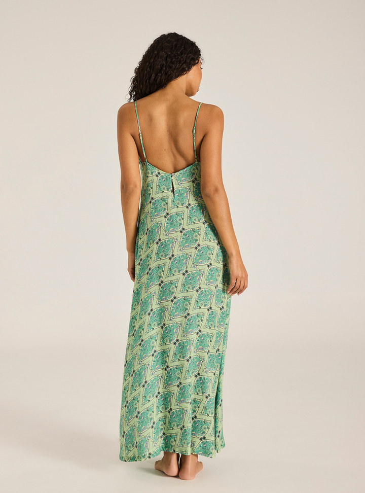 Ingrid Maxi Dress - Floriana Mint