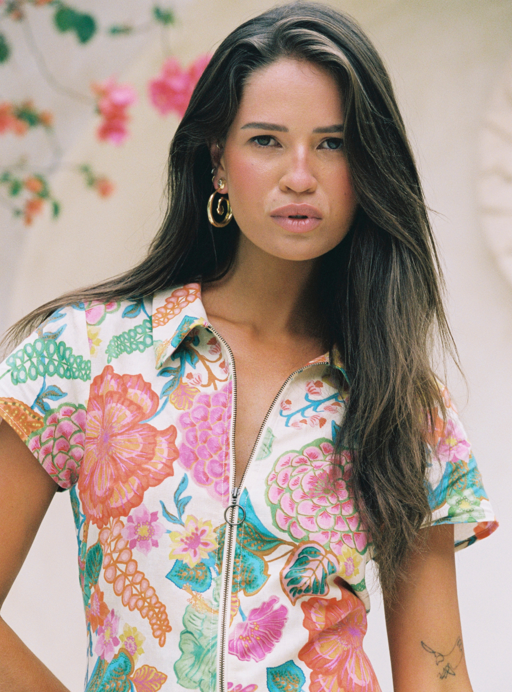 Cindy Mini Dress - White Sands