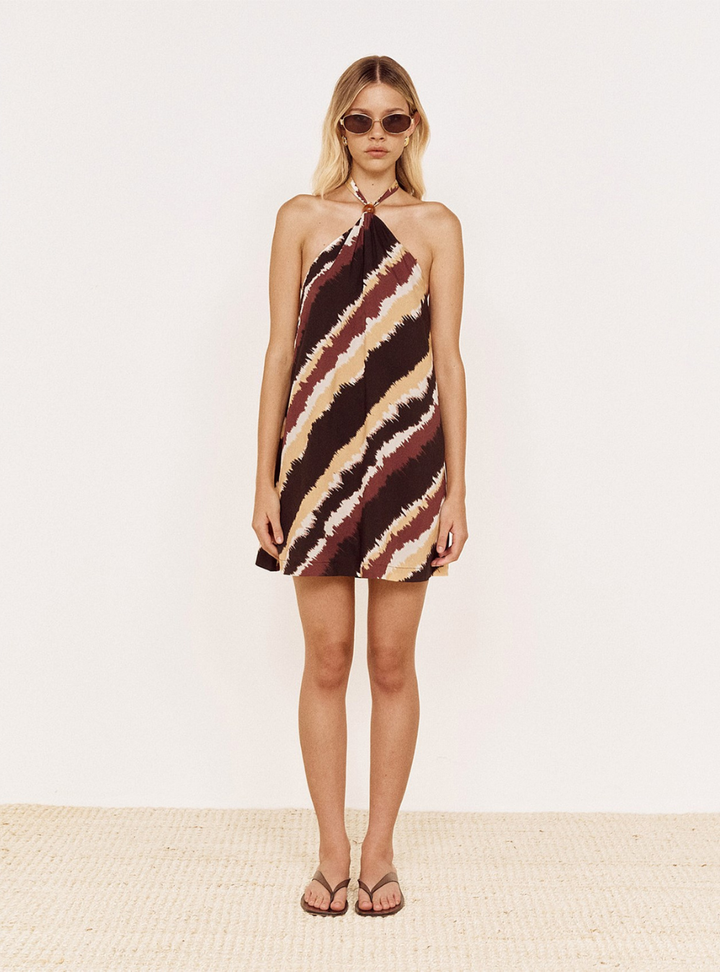 Greta Mini Dress - Stripe