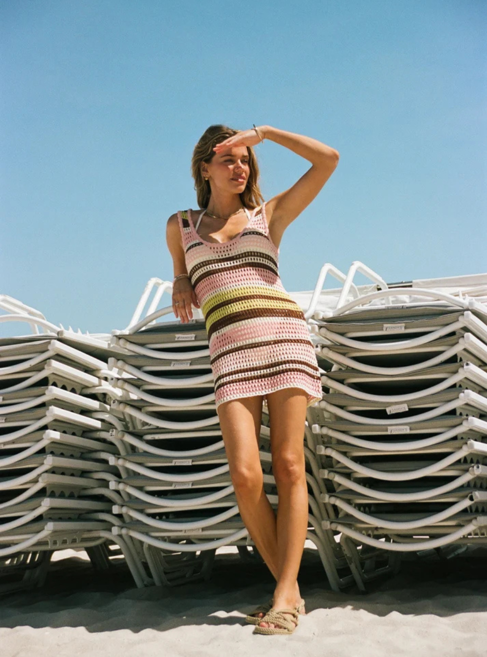 Mojito Knit Sundreamer Dress - Sunrise
