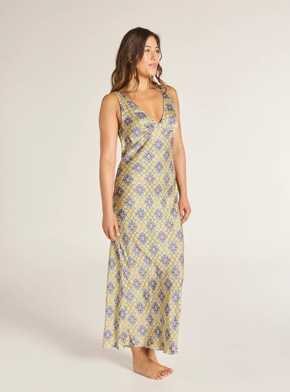 Navagio Magnolia Maxi Dress - Gold