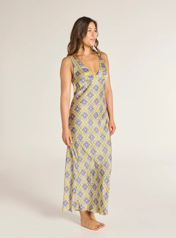 Navagio Magnolia Maxi Dress - Gold