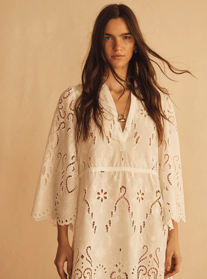 Merletti Lace Tunic Dress