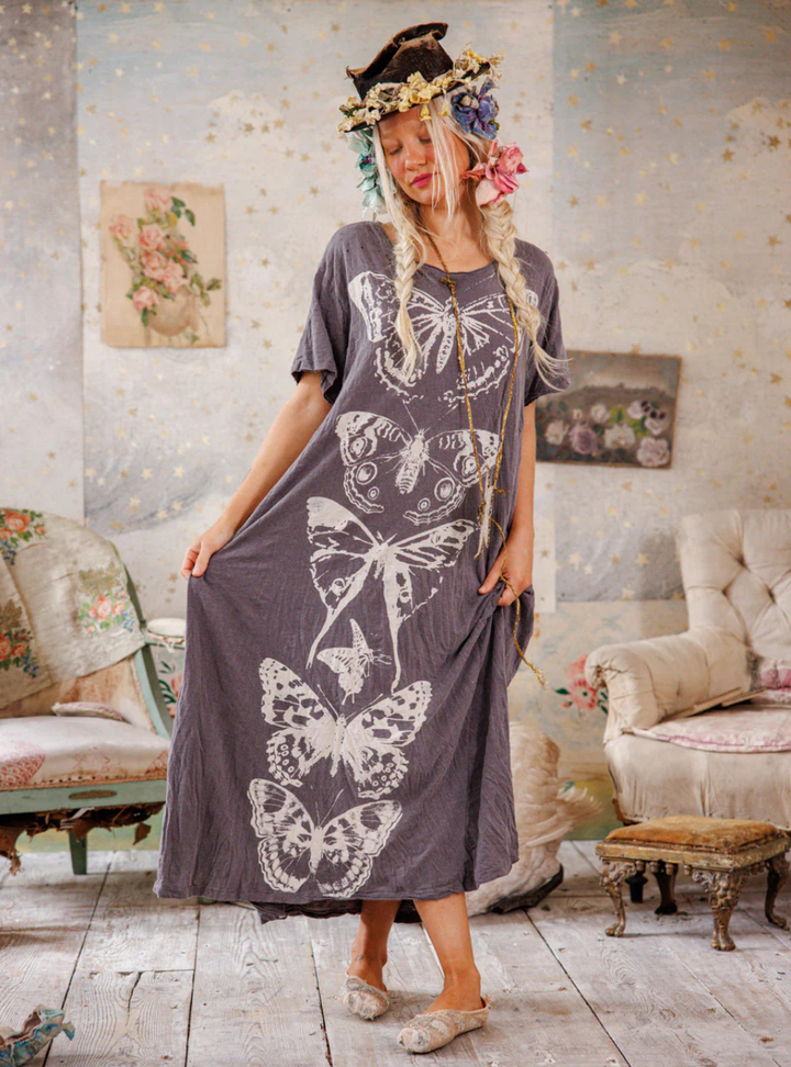 Butterfly Totem Tee Dress - Ozzy | PRE-ORDER