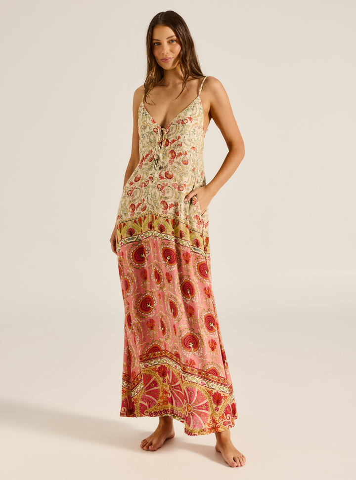Rosselini Ingrid Maxi Dress - Rosa Floral