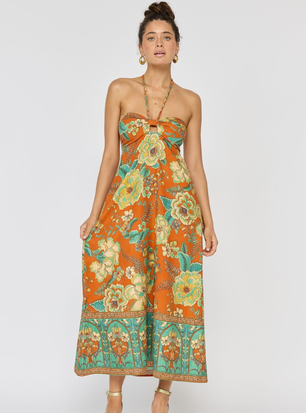 Carmen Midi Dress - Tango