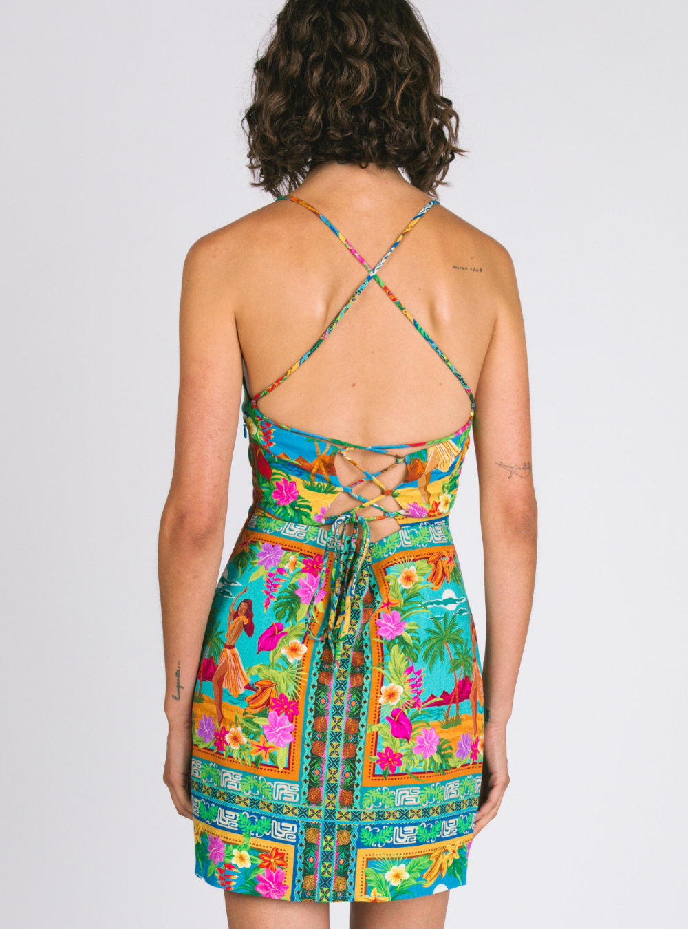 Emma Mini Dress - Tiki