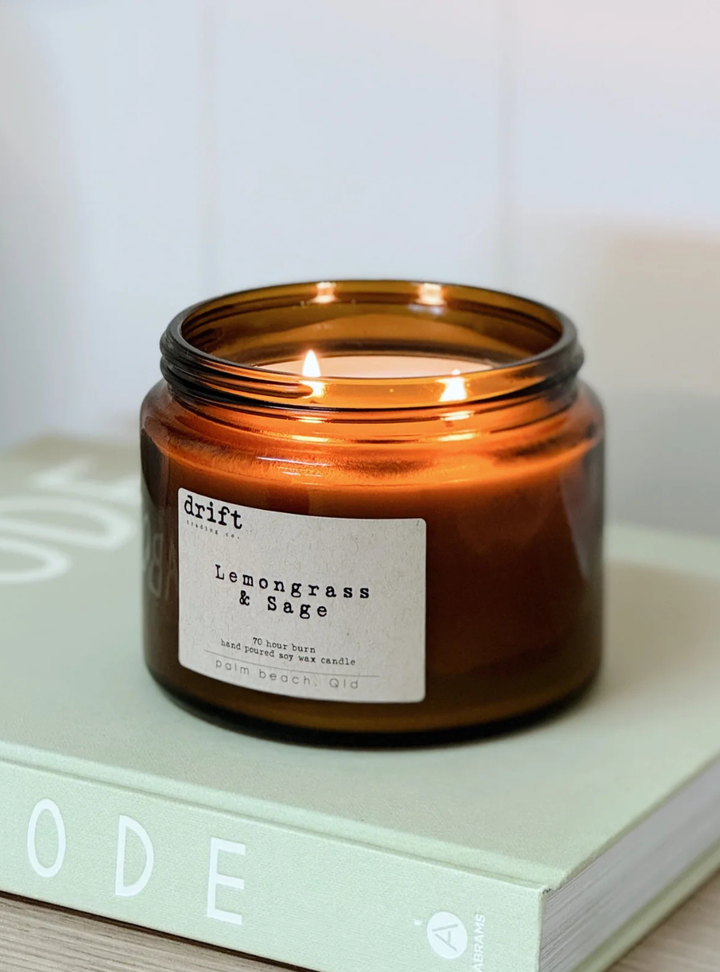 Lemongrass & Sage (XL Amber)