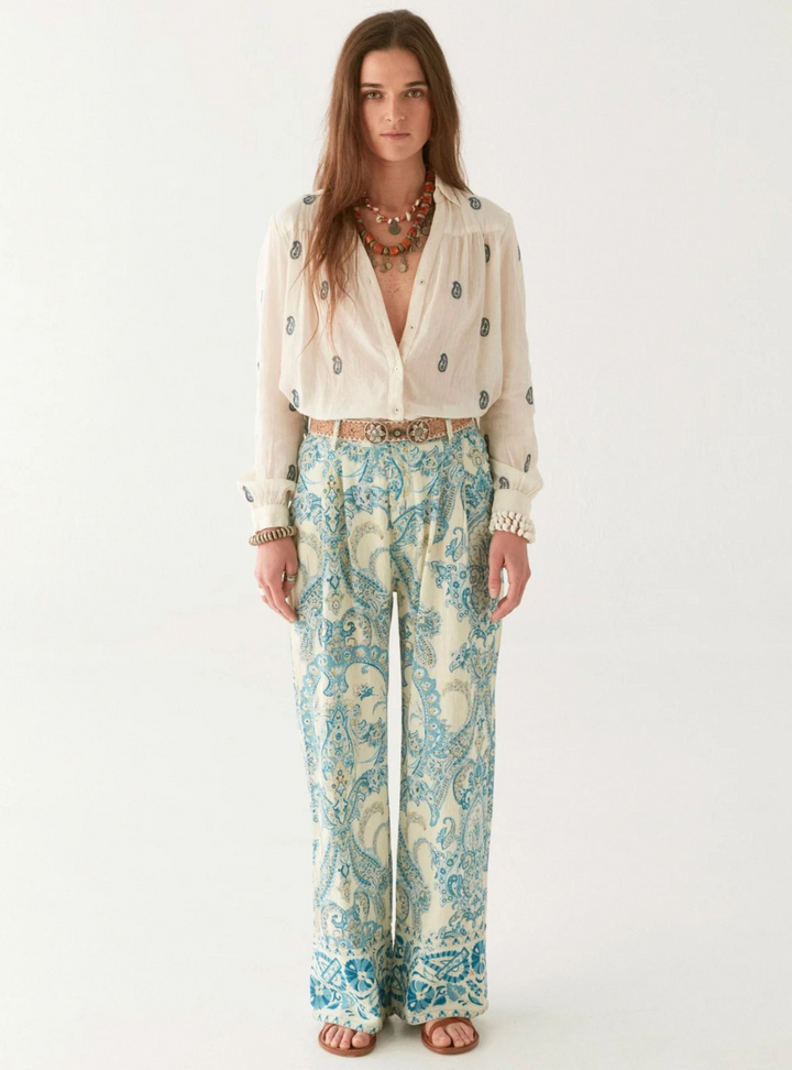 Dylan Blouse - Cachemira Ivory
