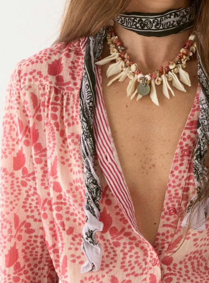 Dylan Blouse - Pink Martini